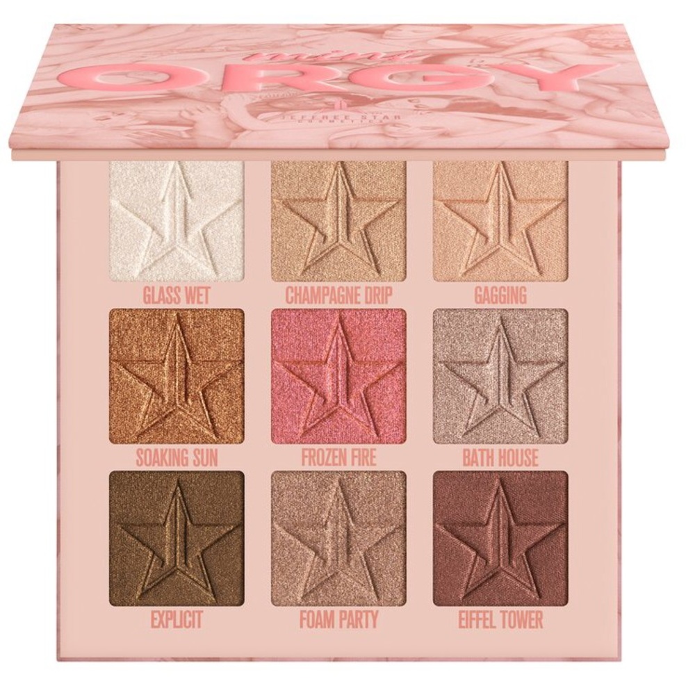 Jeffree Star mini orgy eye shadow palette SOLD OUT